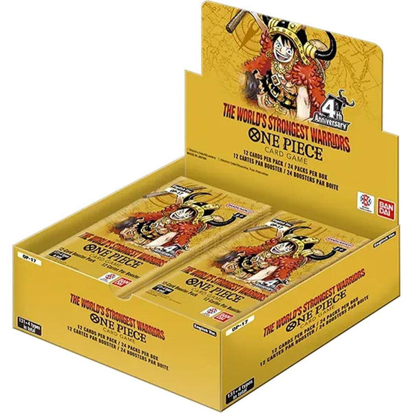 The World's Strongest Warriors Booster Box - One Piece Card Game