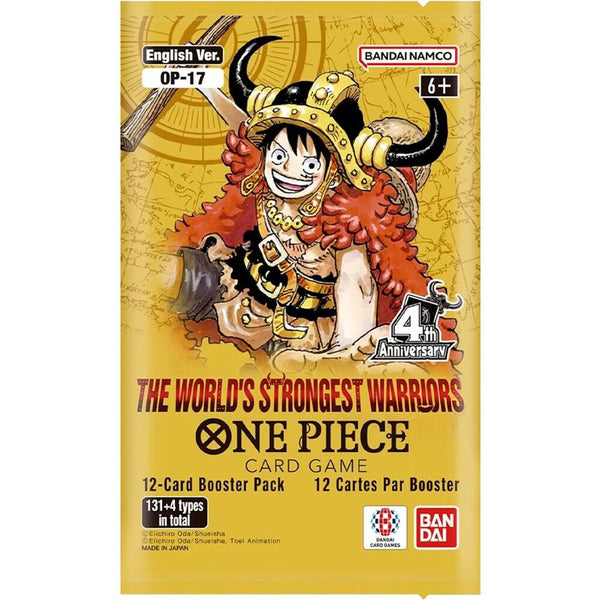 The World's Strongest Warriors Booster Pack - One Piece Card Game