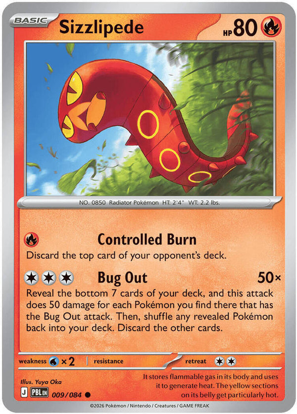 Sizzlipede - Pokémon