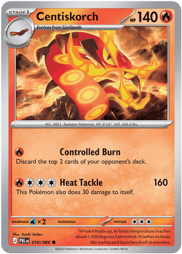 Centiskorch - Pokémon