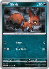 Nickit - Pokémon