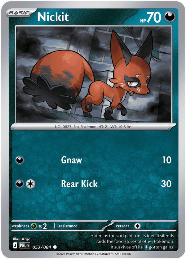 Nickit - Pokémon