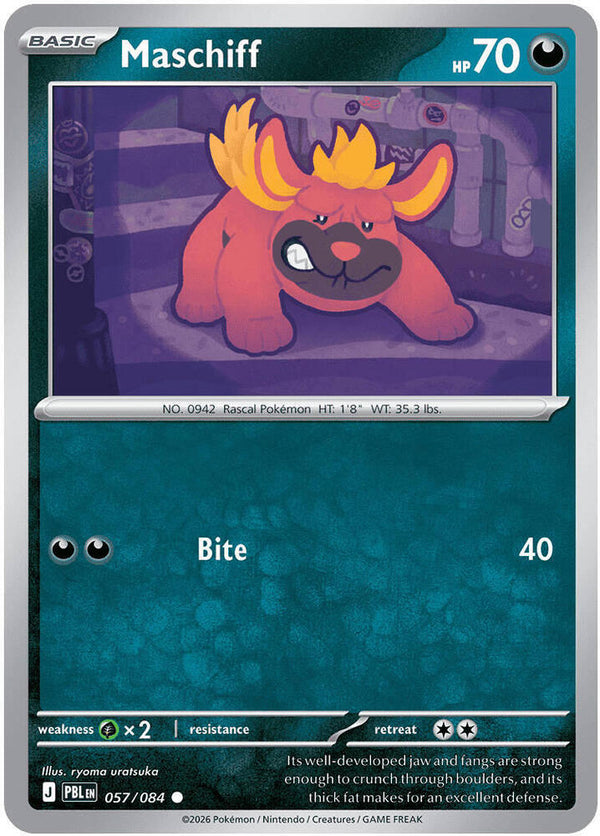Maschiff - Pokémon