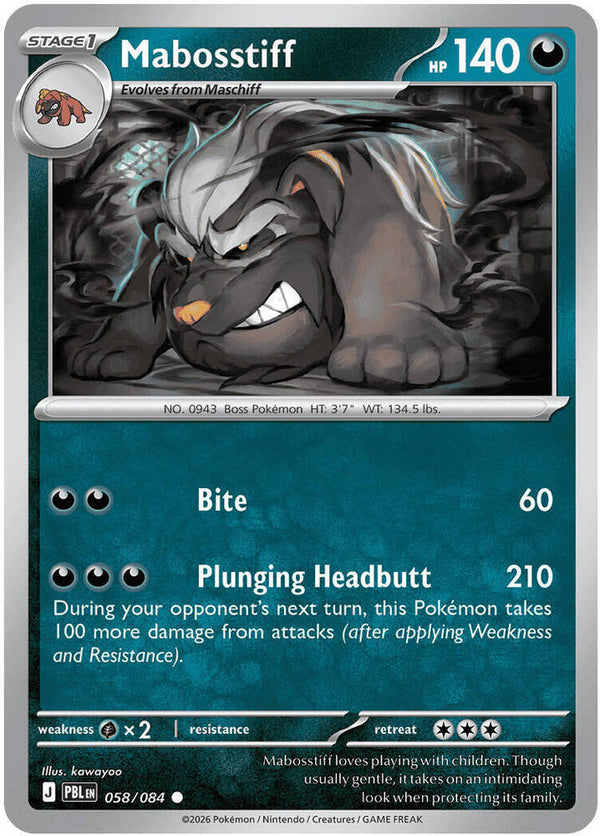 Mabosstiff - Pokémon