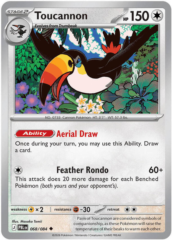 Toucannon - 068/084 - Pokémon