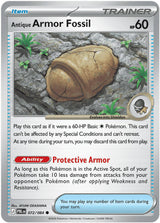 Antique Armor Fossil - Pokémon