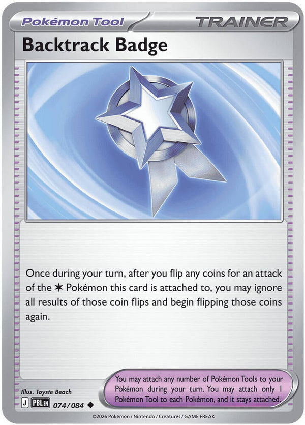 Backtrack Badge - Pokémon