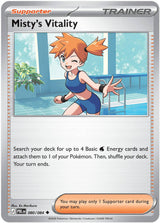 Misty's Vitality - 080/084 - Pokémon