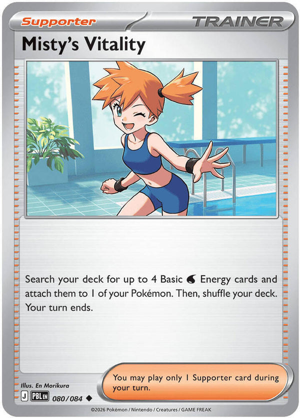 Misty's Vitality - 080/084 - Pokémon
