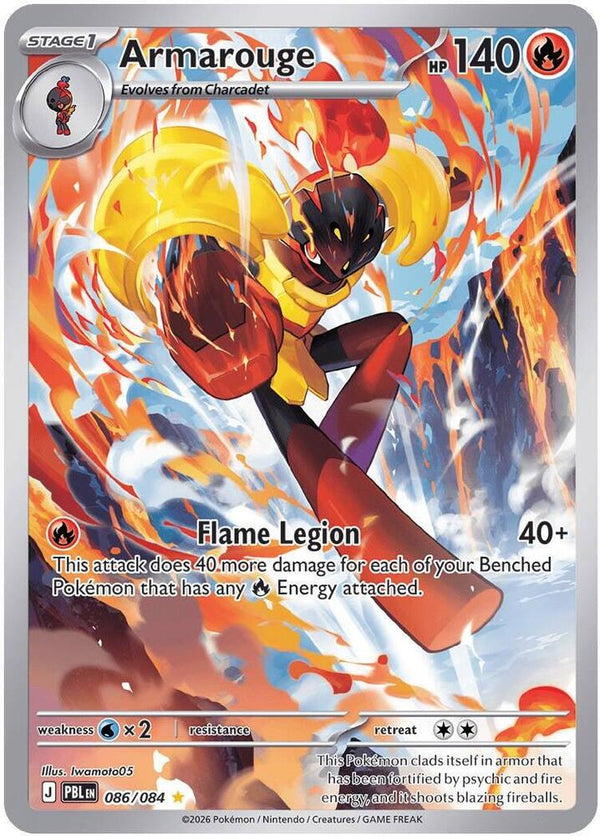 Armarouge - 086/084 - Pokémon