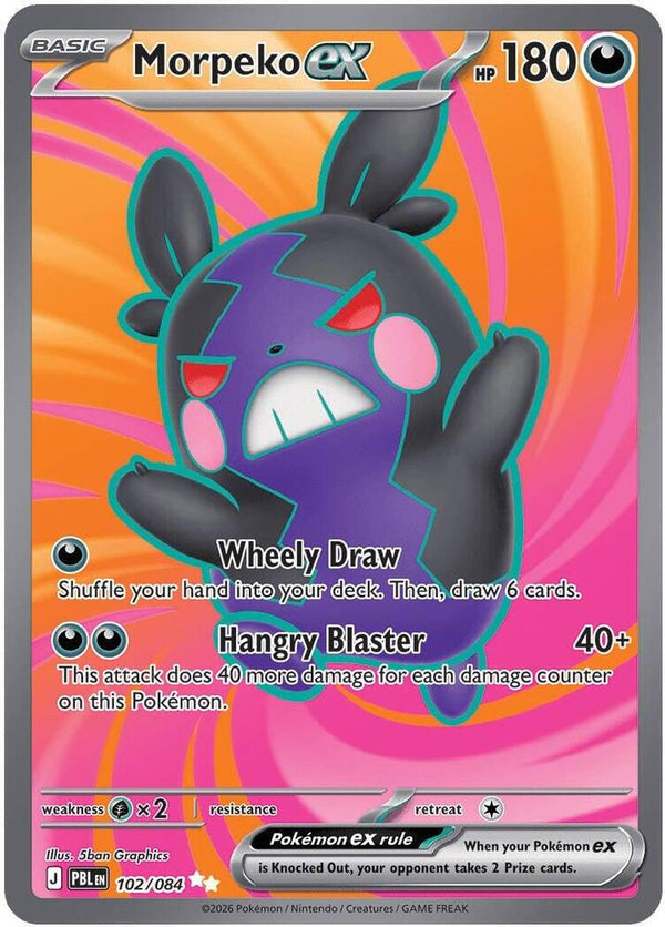 Morpeko ex - 102/084 - Pokémon