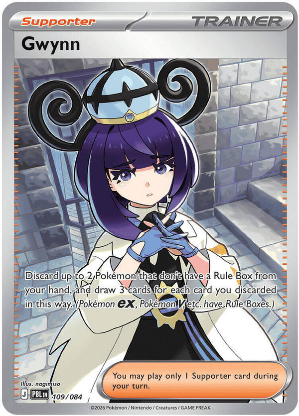 Gwynn - 109/084 (PBL 109/084) - Pokémon