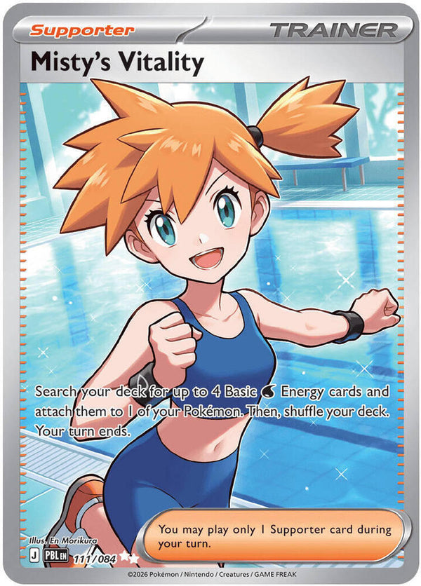 Misty's Vitality - 111/084 - Pokémon
