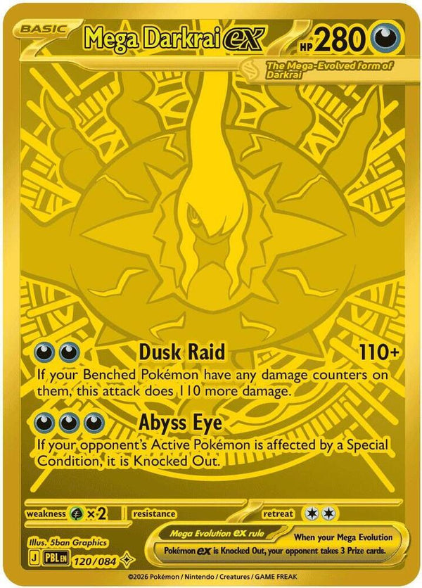 Mega Darkrai ex - 120/084 - Pokémon
