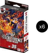 Starter Deck 35: RED/BLACK Sabo Display - One Piece Card Game