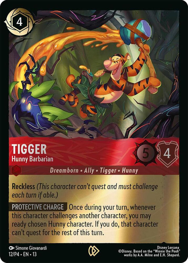 Tigger - Hunny Barbarian - Disney Lorcana