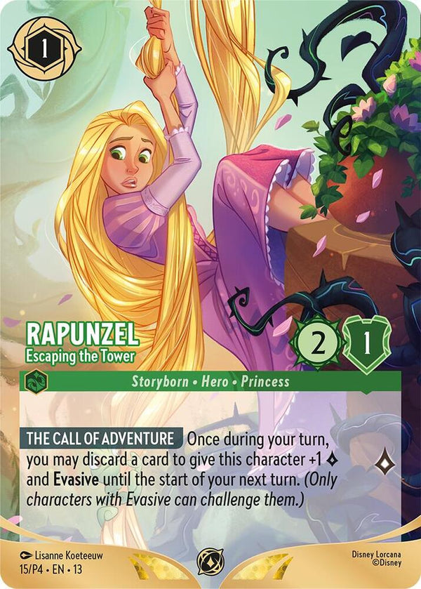 Rapunzel - Escaping the Tower (Store Championship Participant) - Disney Lorcana