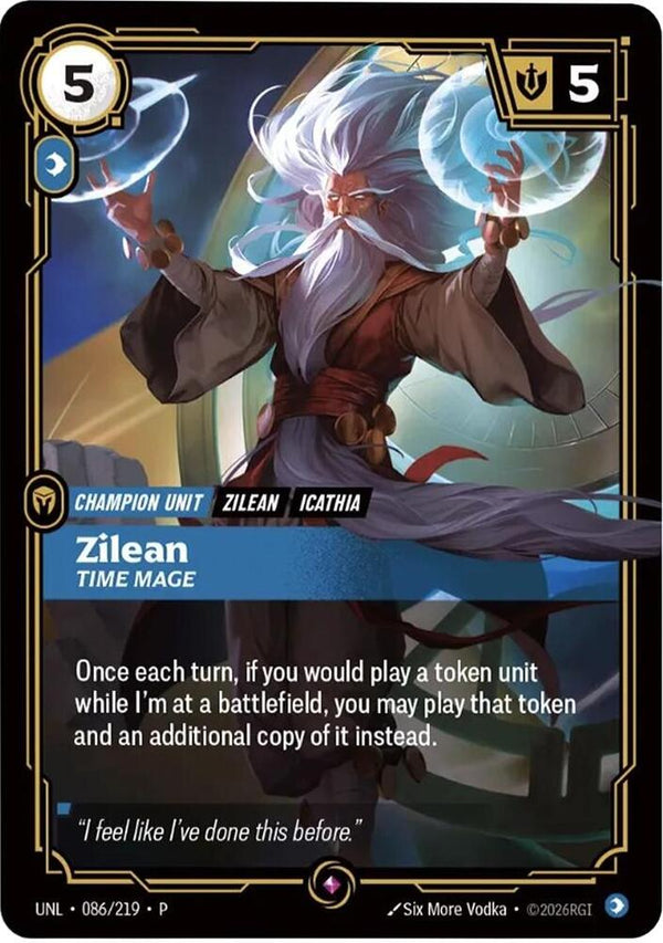 Zilean - Time Mage - Riftbound: League of Legends TCG