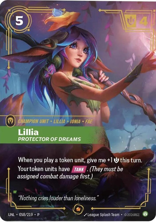 Lillia - Protector of Dreams - Riftbound: League of Legends TCG