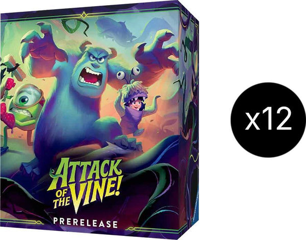 Disney Lorcana: Attack of the Vine! Prerelease Box Case - Disney Lorcana