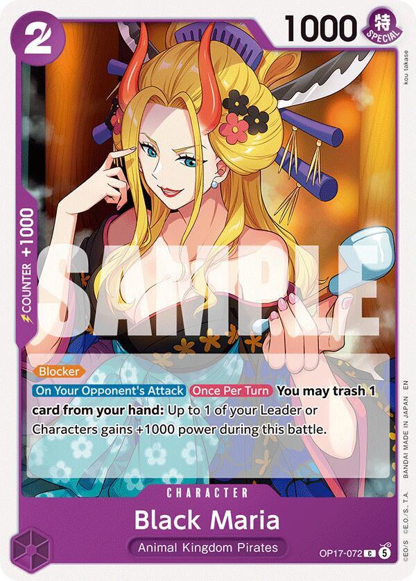 Black Maria - One Piece Card Game
