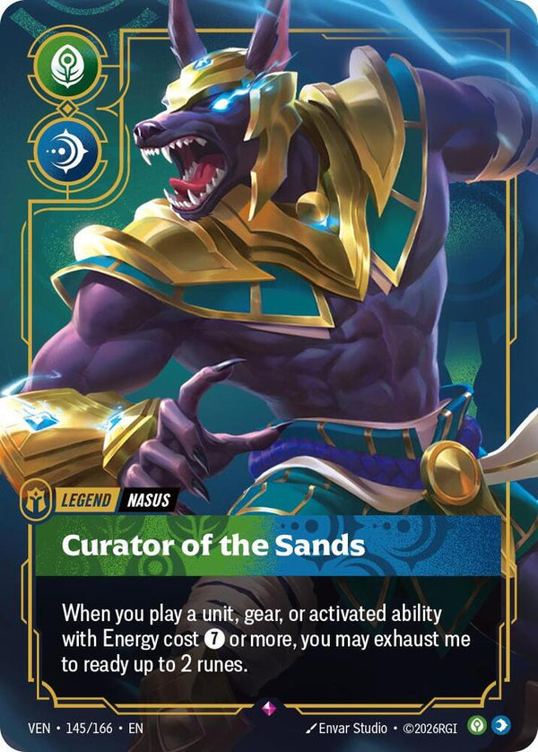 Nasus, Curator of the Sands - Riftbound: League of Legends TCG