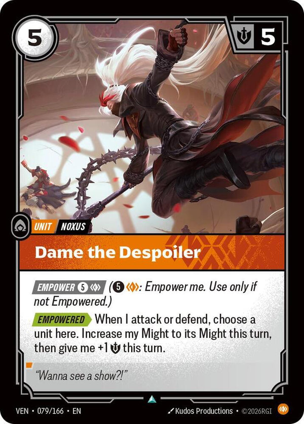 Dame the Despoiler (VEN 079/166) - Riftbound: League of Legends TCG