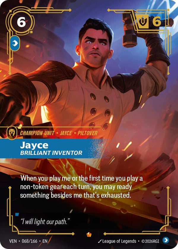 Jayce, Brilliant Inventor - Riftbound: League of Legends TCG