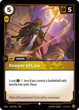 Keeper of Law (VEN 119/166) - Riftbound: League of Legends TCG
