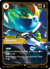 Kennen - Keeper of Balance (Alternate Art) - Riftbound: League of Legends TCG