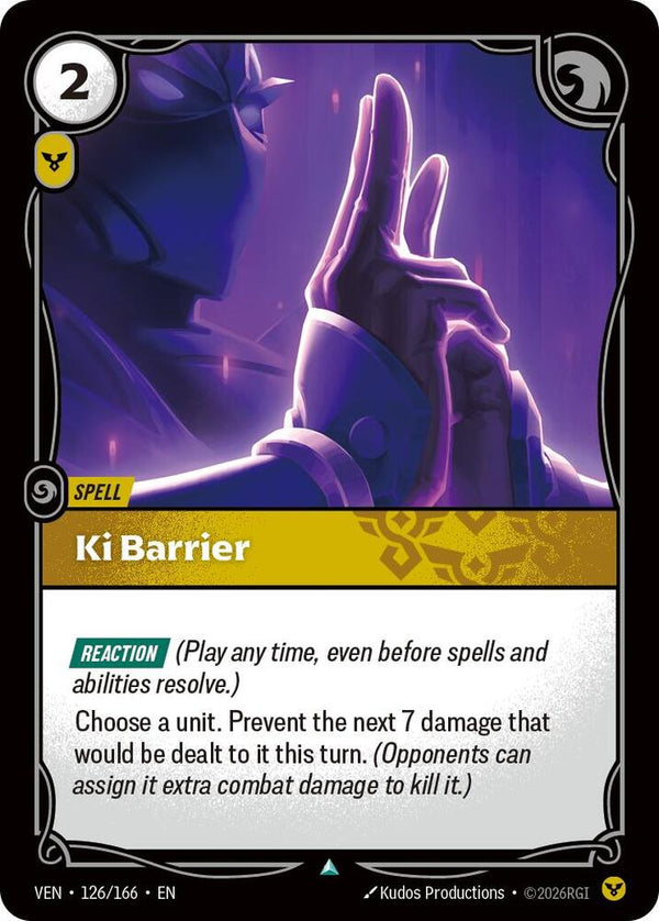 Ki Barrier (VEN 126/166) - Riftbound: League of Legends TCG
