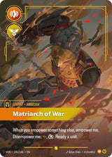 Ambessa - Matriarch of War (Overnumbered) - Riftbound: League of Legends TCG