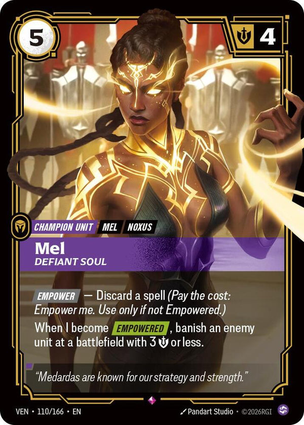 Mel, Defiant Soul - Riftbound: League of Legends TCG