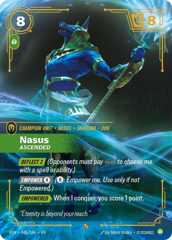Nasus, Ascended - Riftbound: League of Legends TCG