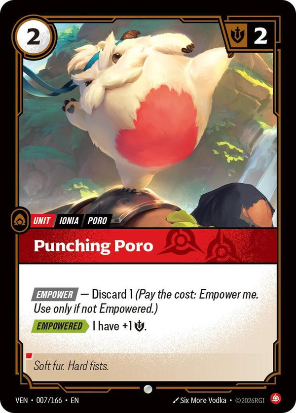 Punching Poro - Riftbound: League of Legends TCG