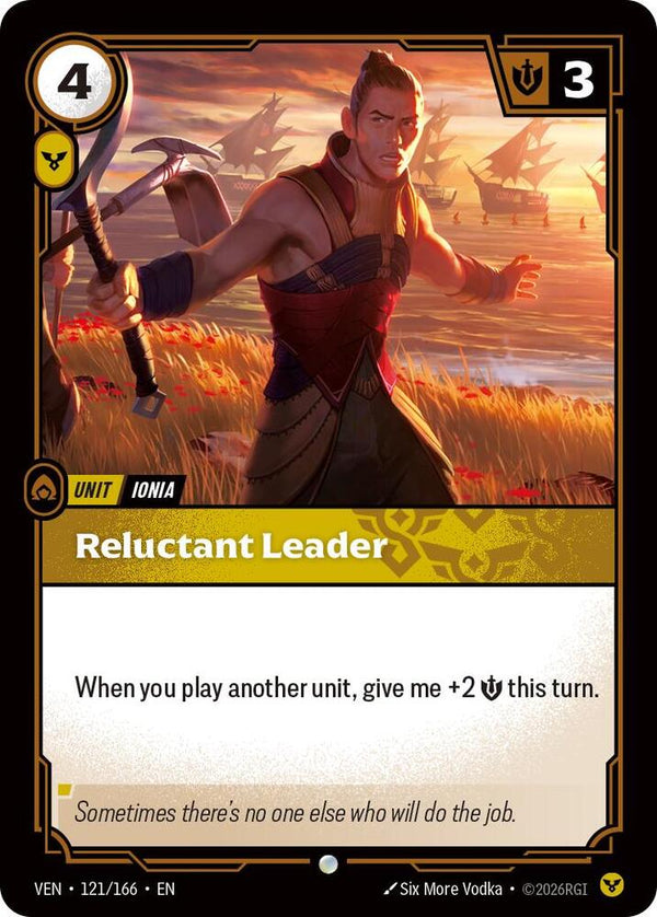 Reluctant Leader - Riftbound: League of Legends TCG