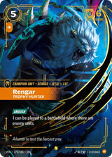 Rengar - Trophy Hunter (Overnumbered) - Riftbound: League of Legends TCG