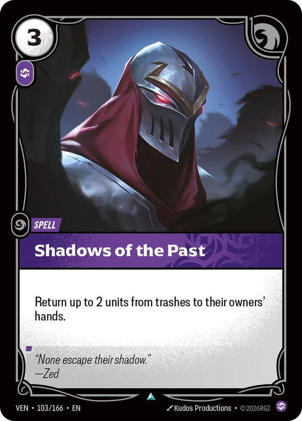 Shadows of the Past (VEN 103/166) - Riftbound: League of Legends TCG