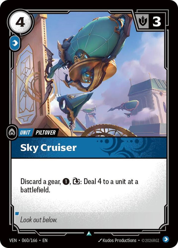 Sky Cruiser (VEN 060/166) - Riftbound: League of Legends TCG