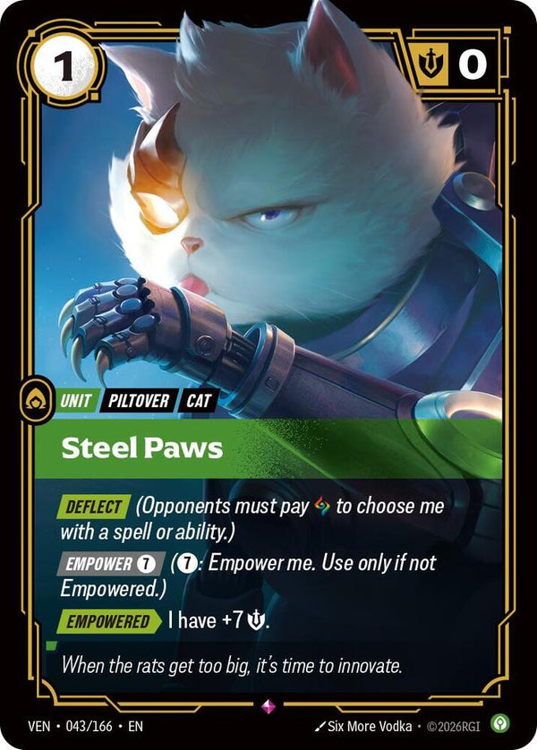 Steel Paws - Riftbound: League of Legends TCG