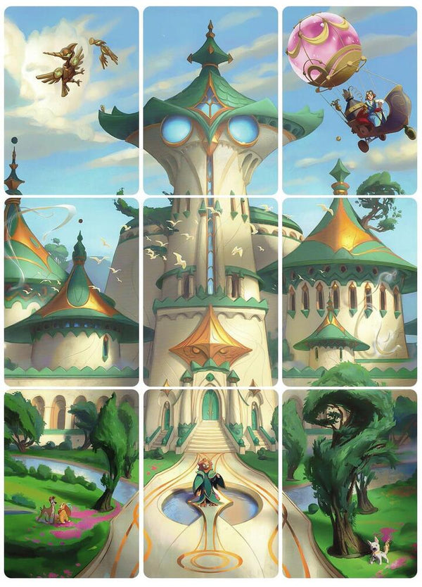 Archazia's Island Puzzle Insert (Set of 9) (Version 1 of 2) - Disney Lorcana