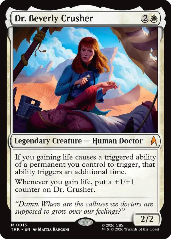 Dr. Beverly Crusher - Magic: The Gathering