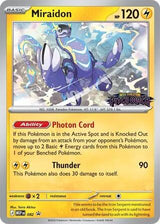 Miraidon - 082 (Pitch Black Stamped) - Pokémon