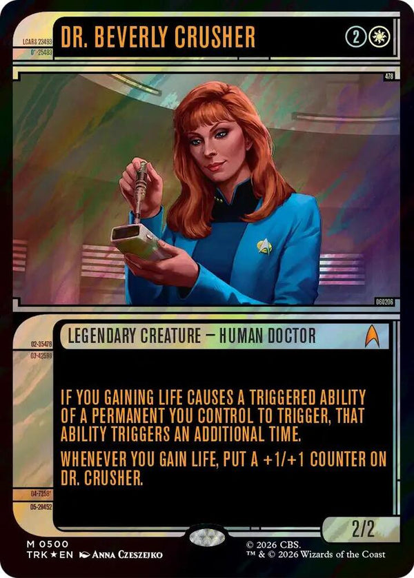 Dr. Beverly Crusher (Showcase) (Surge Foil) - Magic: The Gathering
