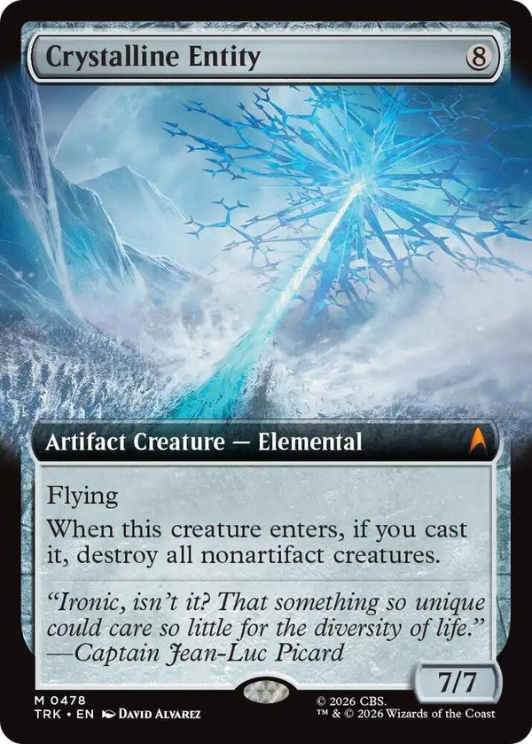 Crystalline Entity (Extended Art) - Magic: The Gathering