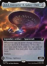 U.S.S. Enterprise-D, Galaxy-Class (Extended Art) - Magic: The Gathering