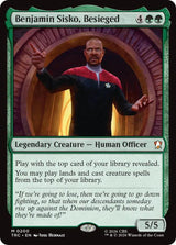 Benjamin Sisko, Besieged - Magic: The Gathering