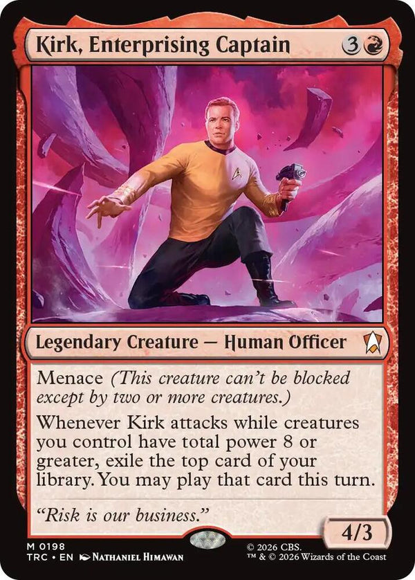 Kirk, Enterprising Captain - Magic: The Gathering