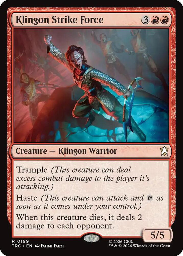 Klingon Strike Force - Magic: The Gathering