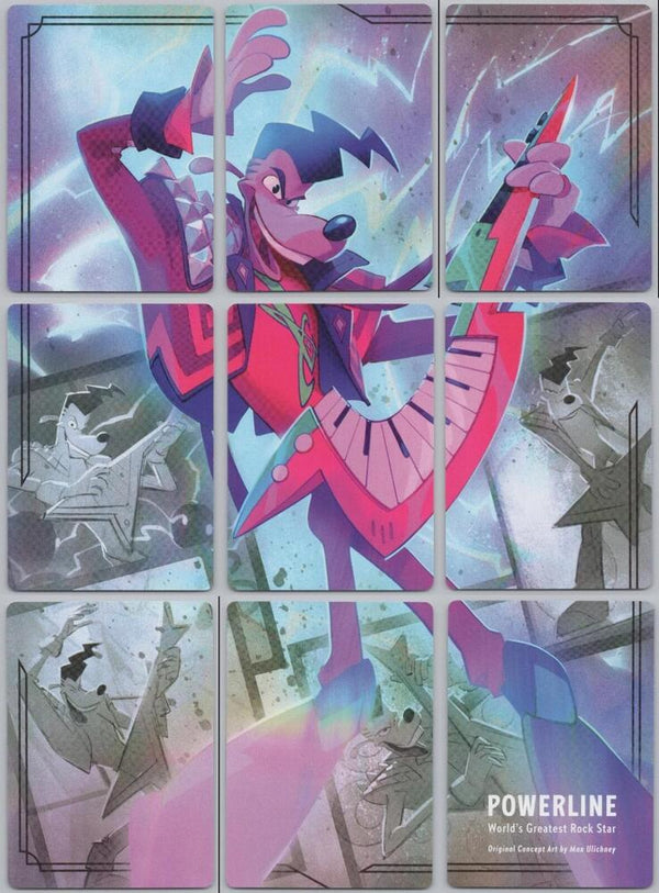 Powerline - World's Greatest Rock Star Puzzle Insert (Set of 9) - Disney Lorcana